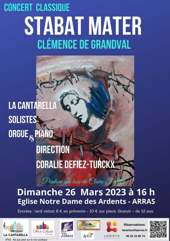 Concert Stabat Mater de Clémence de GRANDVAL