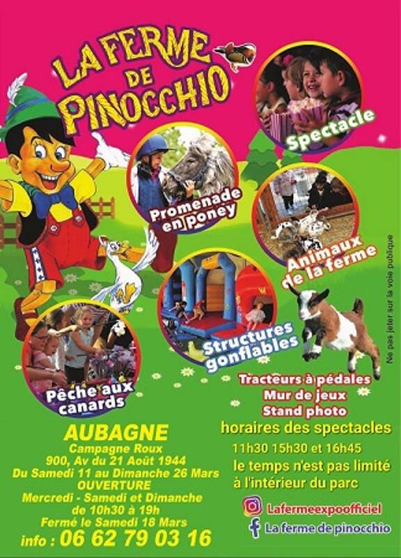 La Ferme de Pinocchio s'intalle à Aubagne