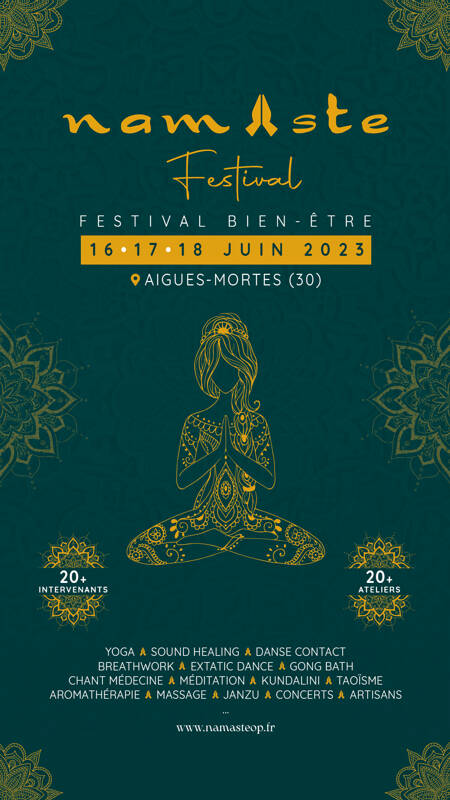 Festival bien-être NaMASte #5 Aigues-Mortes