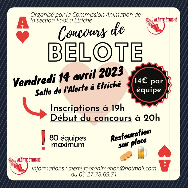 Concours de Belote !