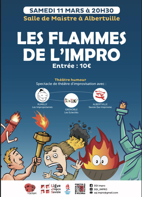 Les flammes de l’impro