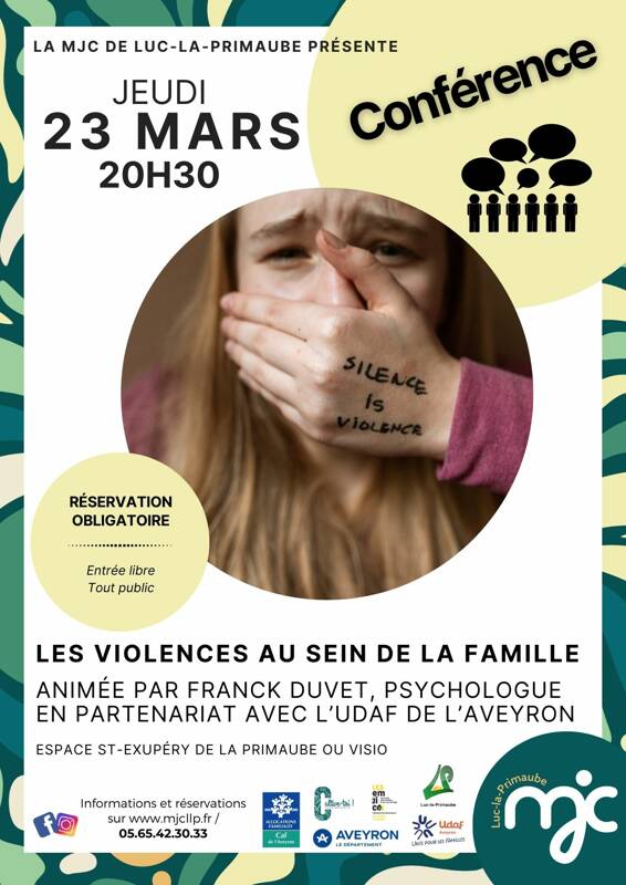 Conférence Les violences au sein de la famille