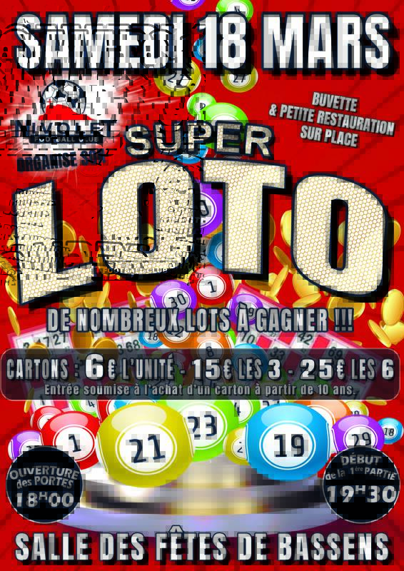 SUPER LOTO DU FC NIVOLET