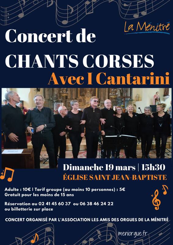 Concert de chants corses