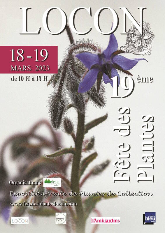 Fête des Plantes de Locon - Pas de Calais – 19ème édition – les 18 et 19 mars
