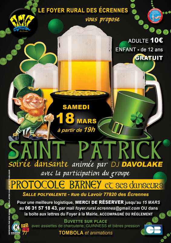 Soirée St Patrick