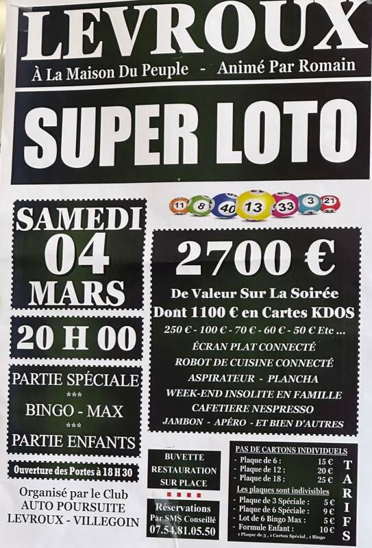 Super Loto de Levroux