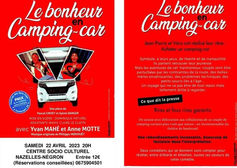 Théâtre Le Bonheur en Camping car