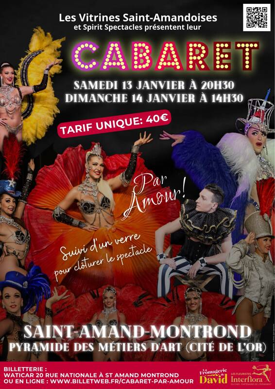 Spectacle Cabaret : SAINT-AMAND-MONTROND