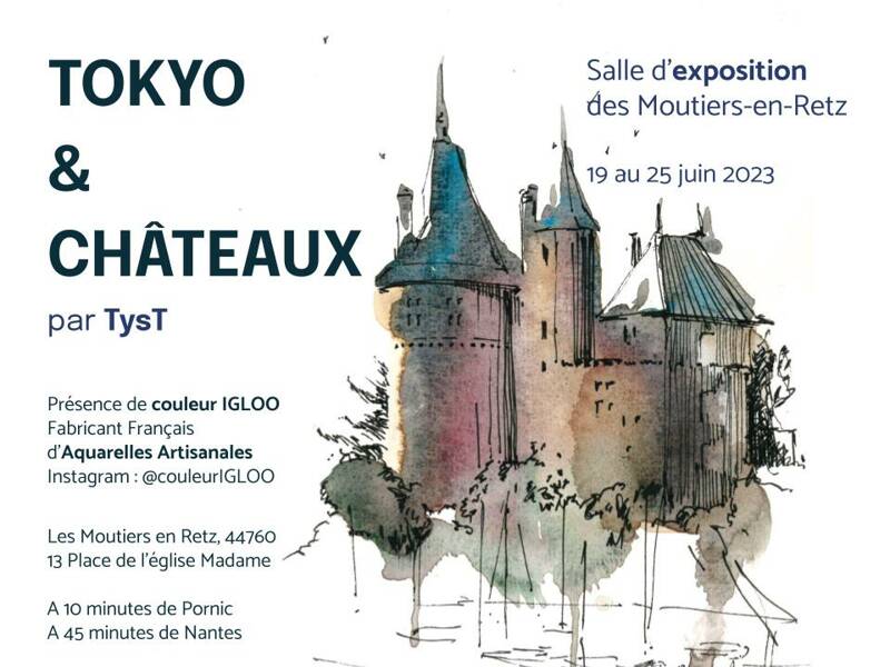 Tokyo et Bâteaux - Aquarelles par TysT