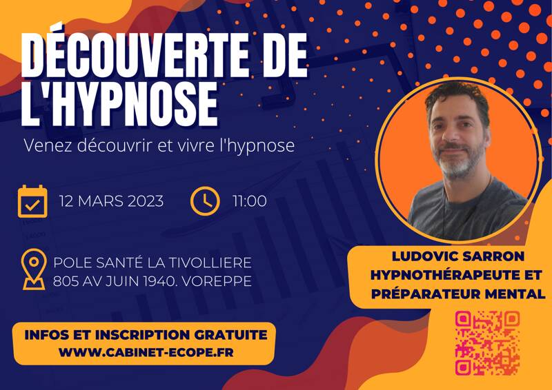 Cabinet Public : Les secrets de l'hypnose. Conférence gratuite