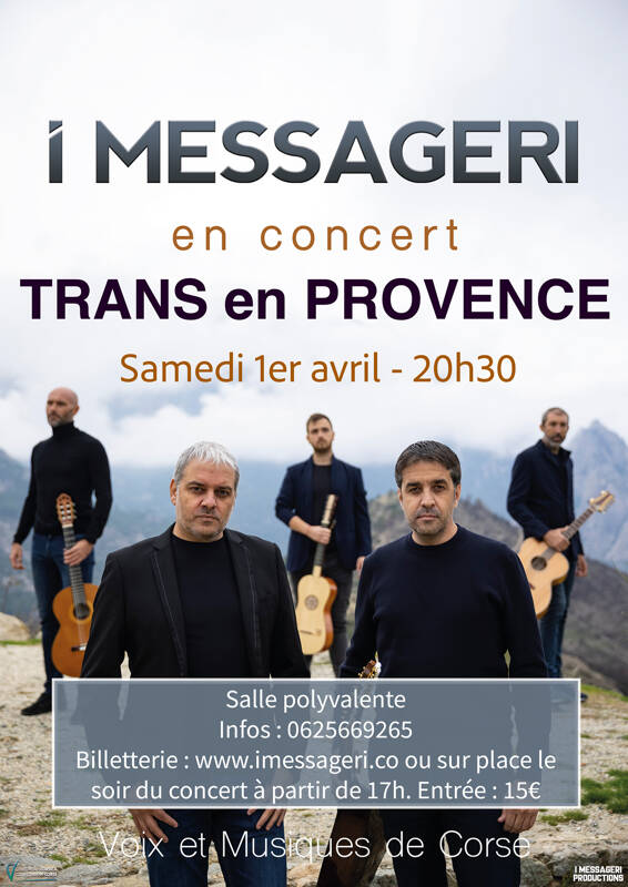 Concert groupe corse I Messageri