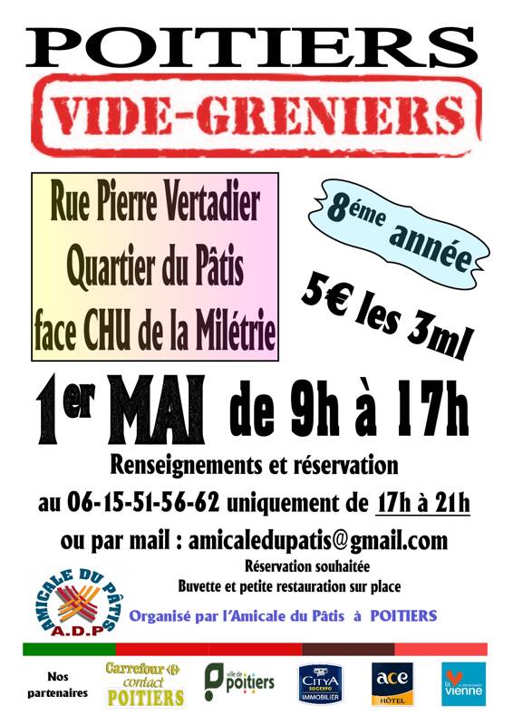 Vide-greniers au Pâtis