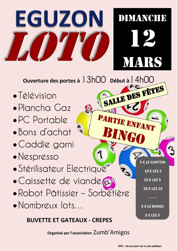 LOTO 12 MARS