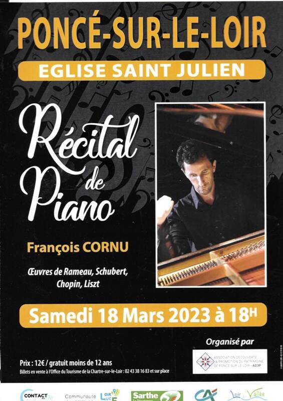 RÉCITAL DU PIANISTE FRANÇOIS CORNU