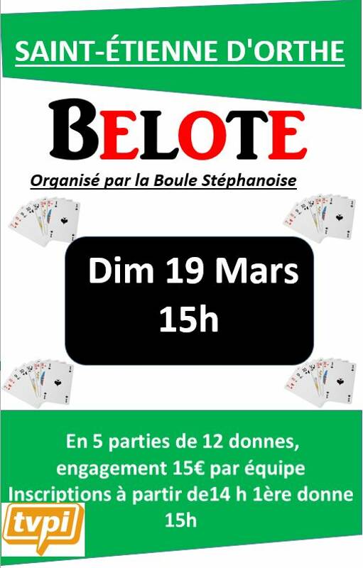 CONCOURS DE BELOTE