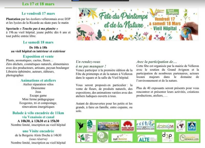 FETE DU PRINTEMPS ET DE LA NATURE