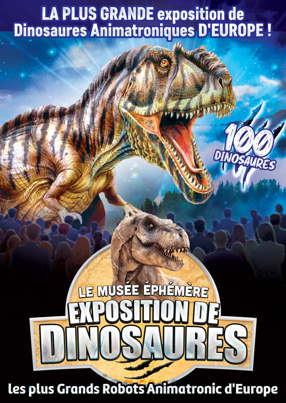 Dinosaures: Saint-Raphaël accueille le Musée Éphémère®