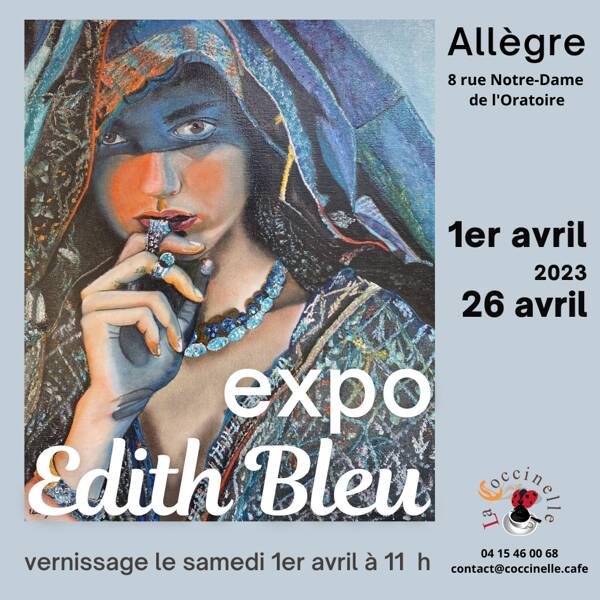 Allègre • Exposition Edith Bleu