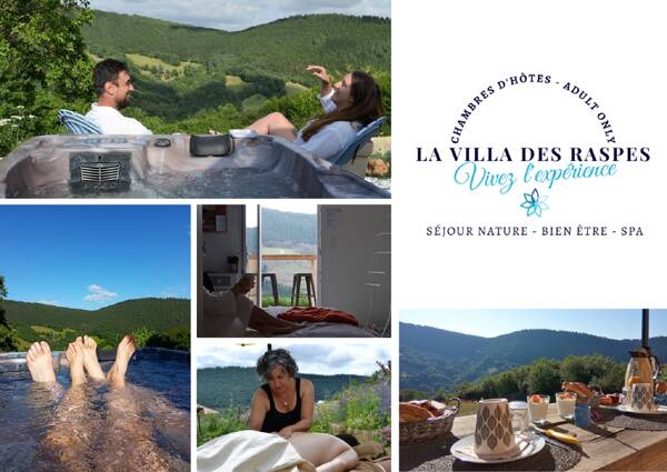 Séjour Bien être et Romantique - La villa des Raspes - Aveyron