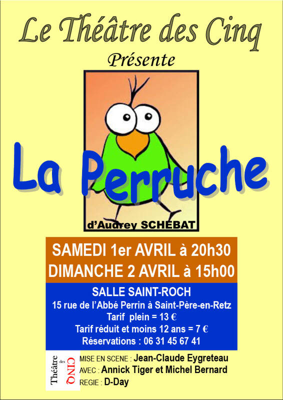 THEATRE ''La Perruche'' d'Audrey Schebat