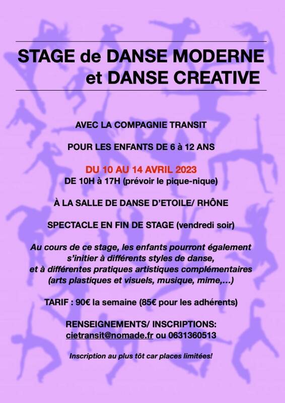 Stage danse enfants