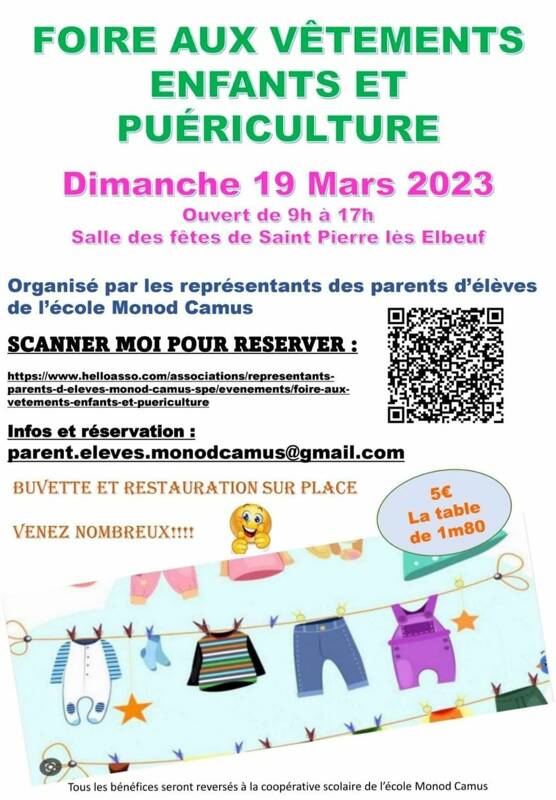 Bourse à la puériculture, vêtements enfants et jouets