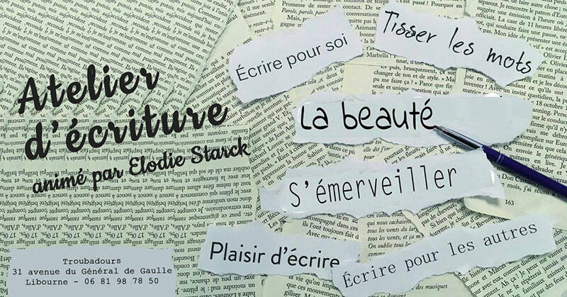 Atelier d'écriture