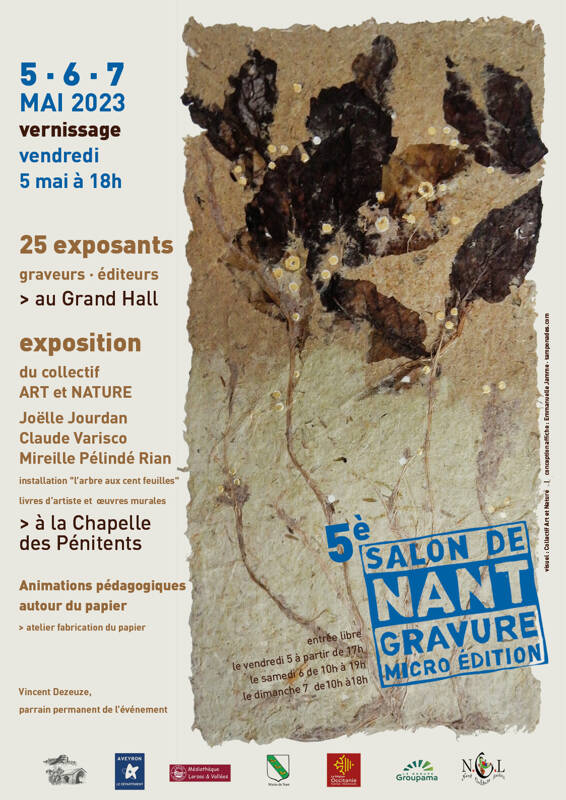 5àme salon de la gravure et dela micro-édition  Nant