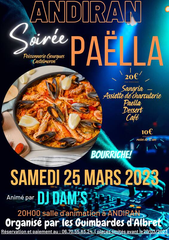 Soirée Paella