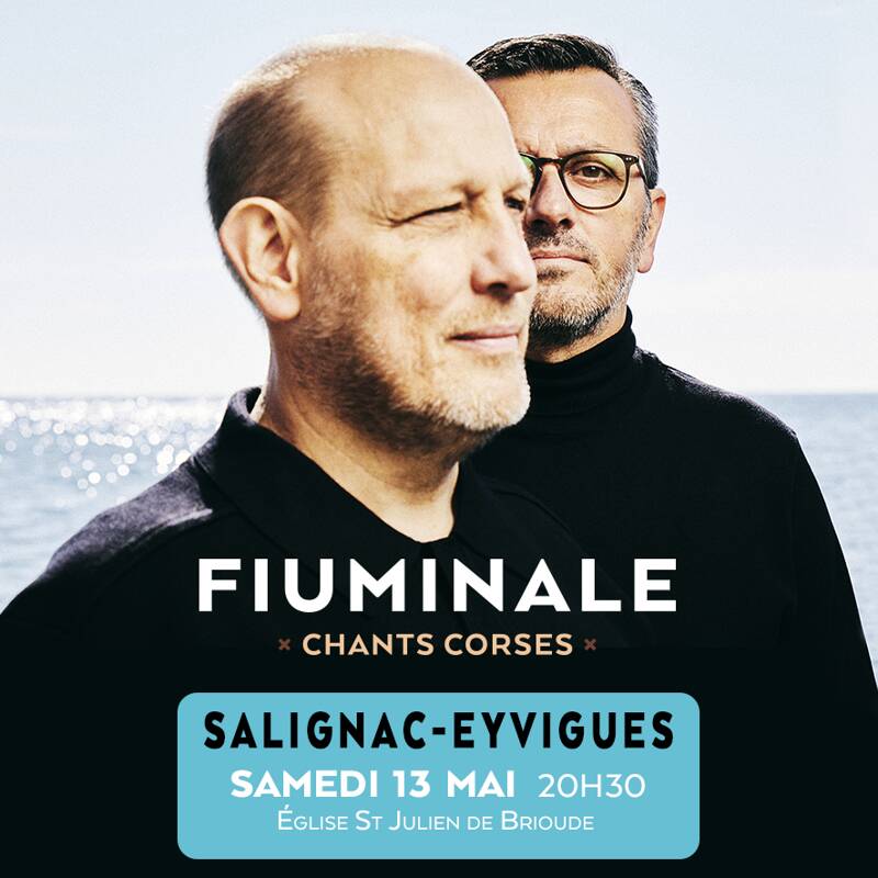 Concert  Fiuminale - Chants corses à Salignac-Eyvigues
