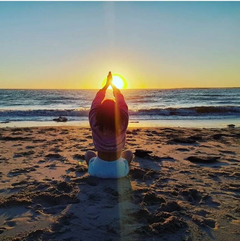 Yin yoga nature & Dune