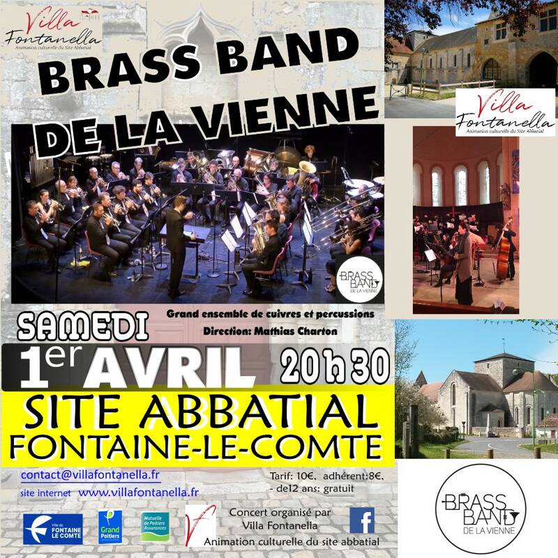 BRASS BAND DE LA VIENNE EN CONCERT