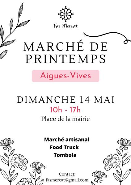 Marché artisanal de Printemps