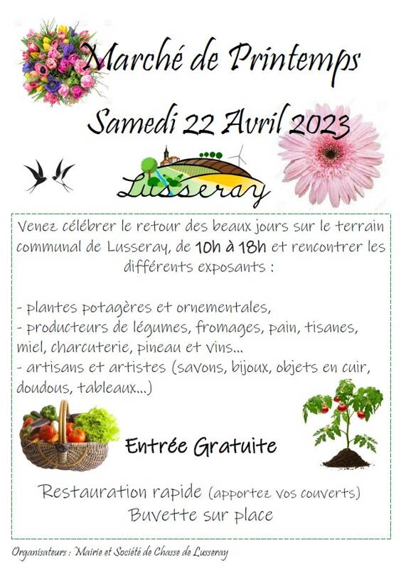 Marché de printemps