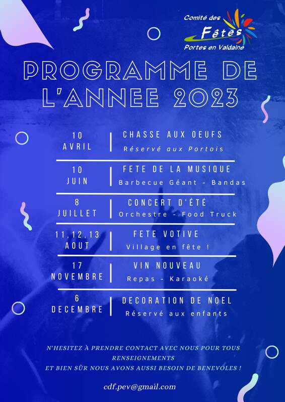 Programme 2023