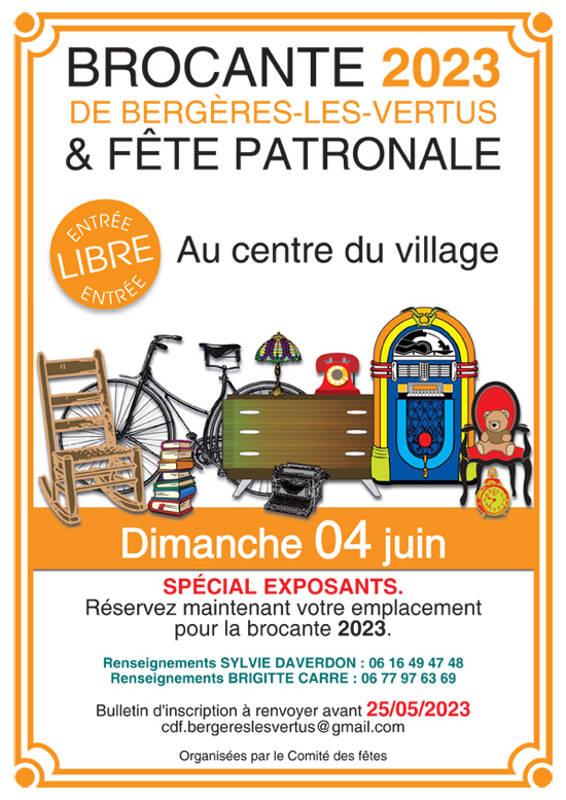 Brocante et fête patronale