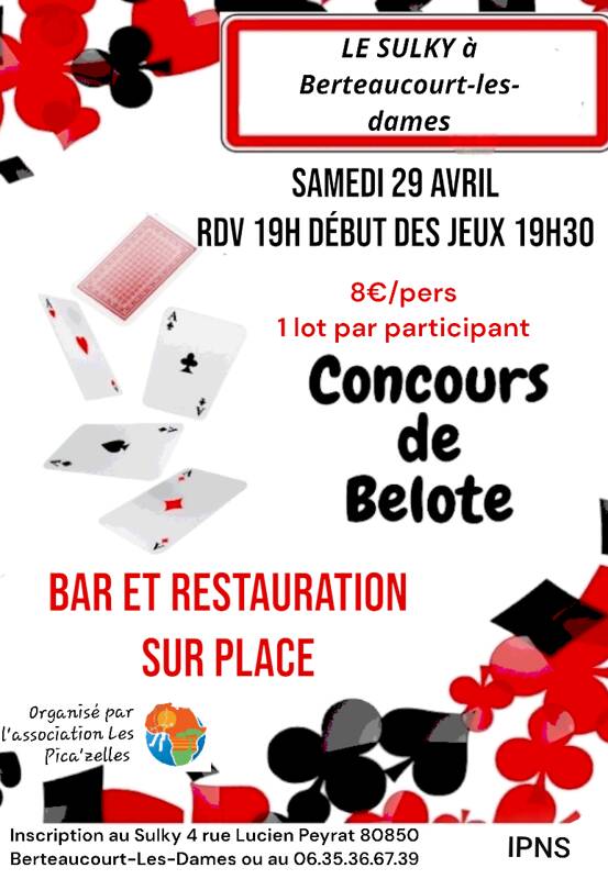 Concours de belote