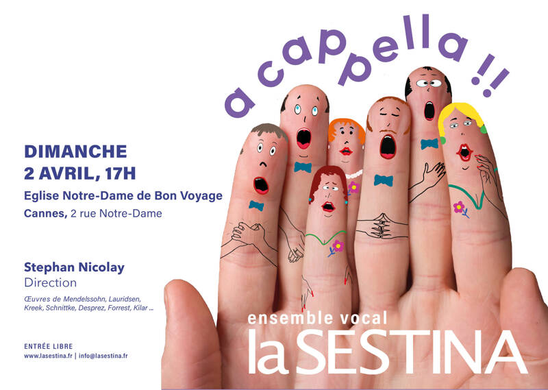 Ensemble vocal La Sestina - direction Stéphan Nicolay