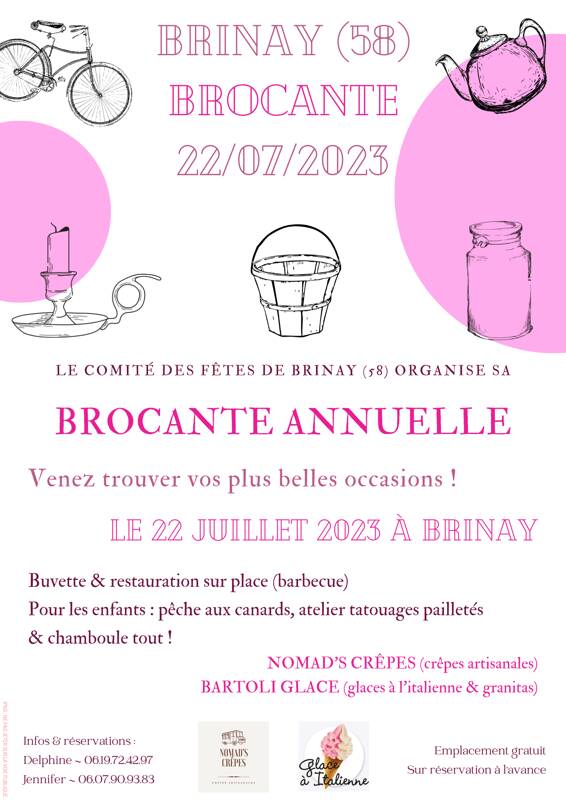 BROCANTE ANNUELLE BRINAY (58)