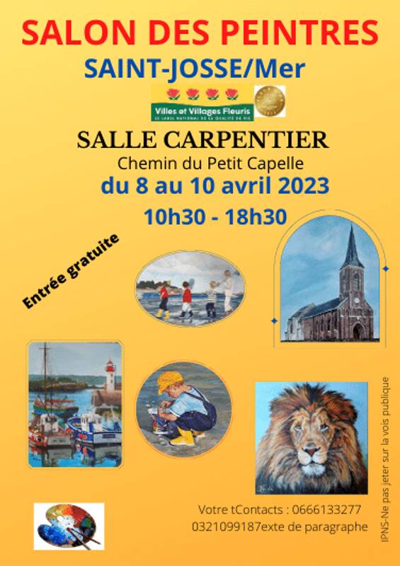 Salon des peintres Saint-Josse sur Mer