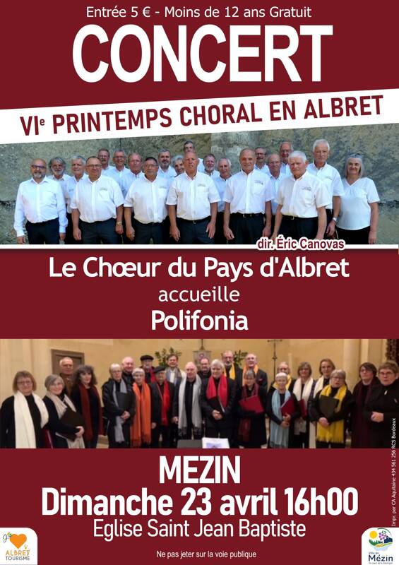 PRINTEMPS CHORAL EN ALBRET JOUR 2