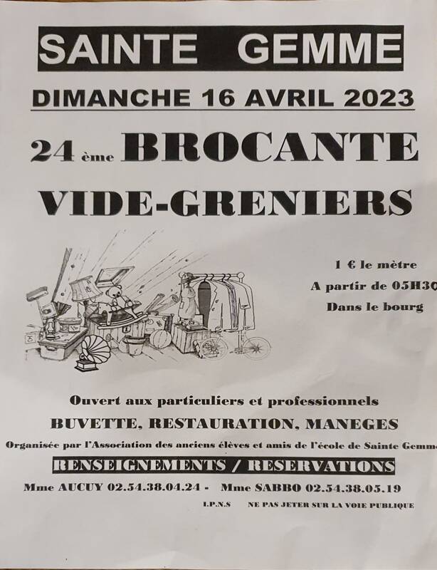 Brocante Vide greniers