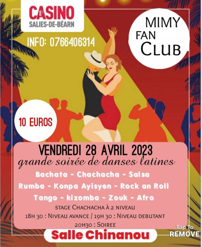 GRANDE SOIREE DE DANSES LATINES ET MIX