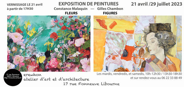 FLEURS, de Constance Malaquin — FIGURES, de Gilles Chambon