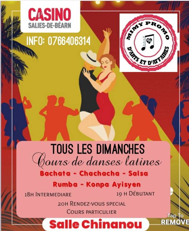 COURS DE DANSE LATINE