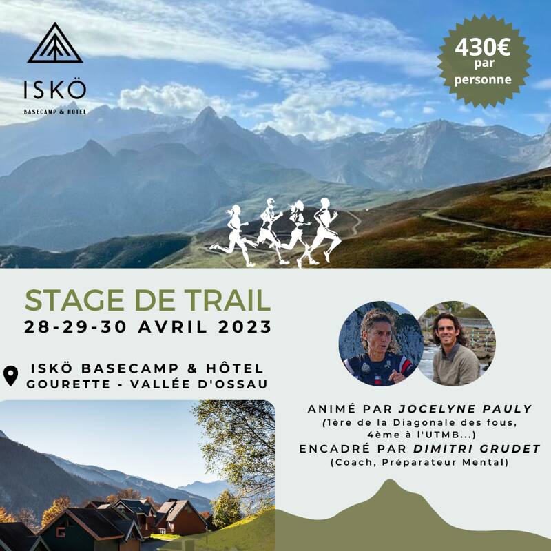 Stage de trail - Iskö Gourette