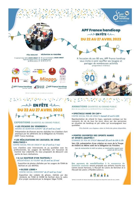 APF France handicap fête ses 90 ans