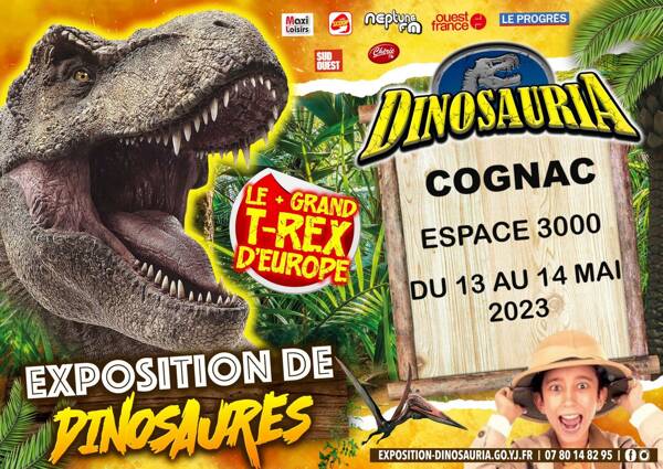 Exposition De Dinosaures °Dinosauria à Cognac