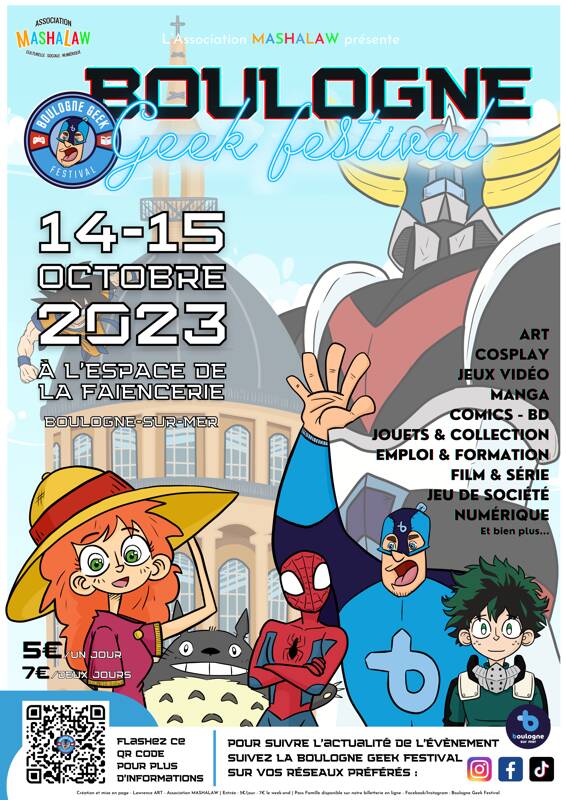 Boulogne Geek Festival #1 - 2023